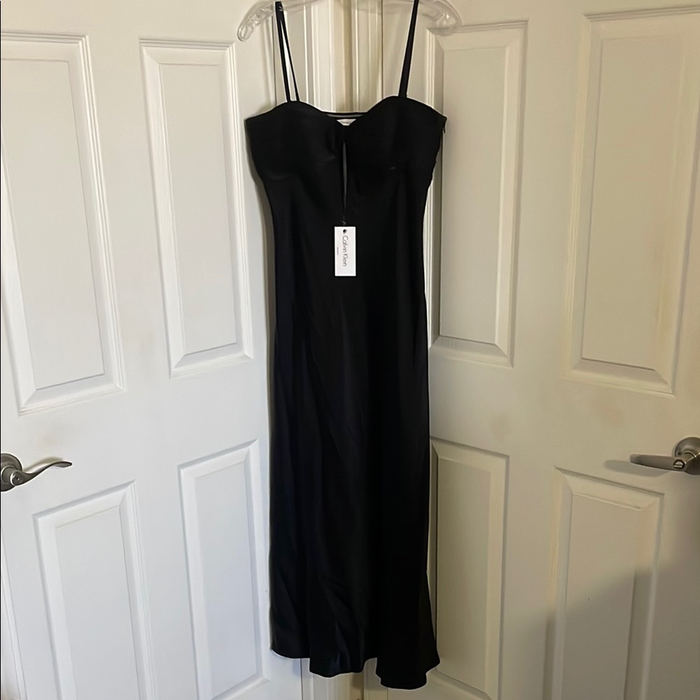 Calvin Klein Elegant Black Dress